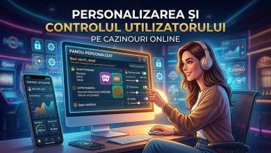 Personalizarea și controlul utilizatorului pe cazinouri online